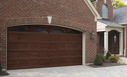 Brown Garage Door