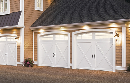 Overlay Carriage Garage Doors